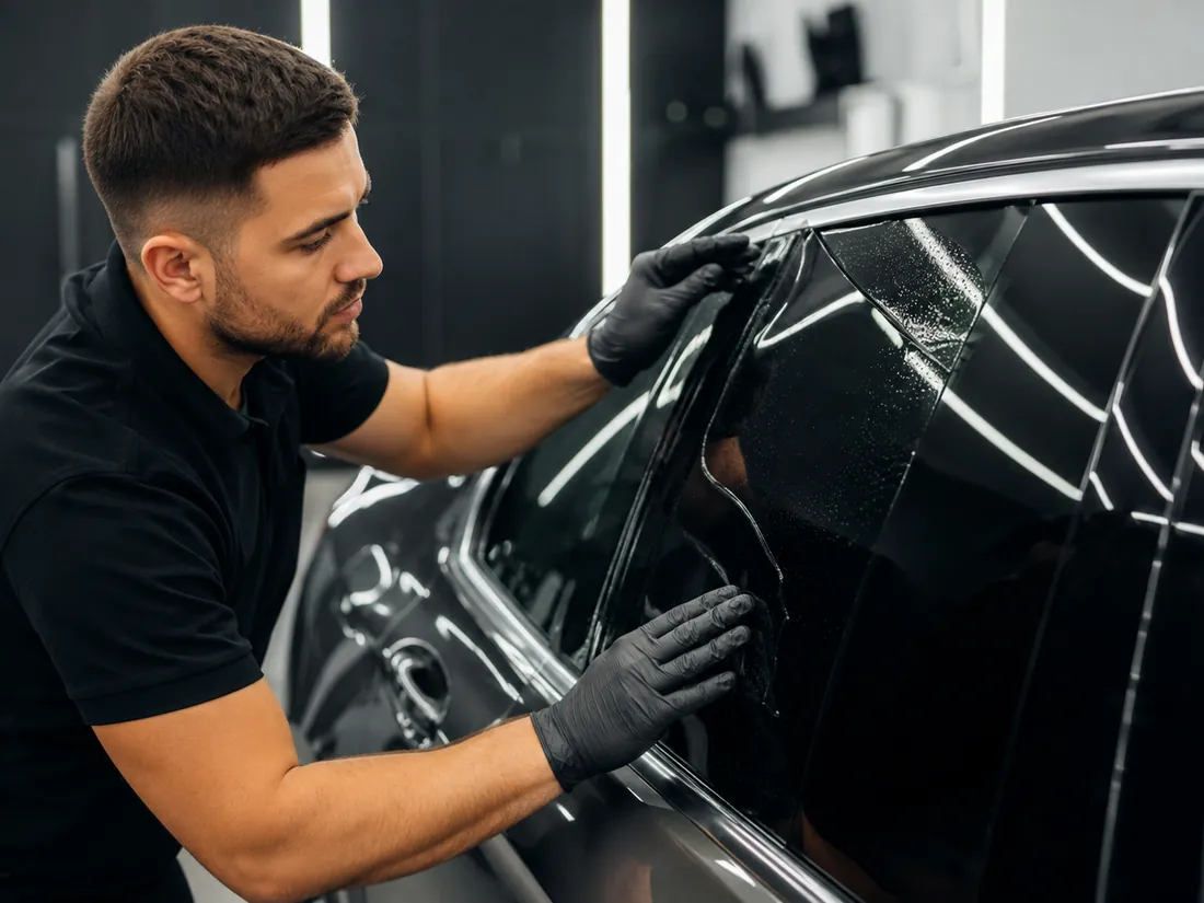 Araç iç ve dış cam yüzeylerinde profesyonel cam detailing